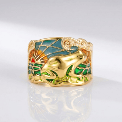 Ring Rose Gold Timeless Ornate von Rose & Oliver mit aufwendigem Design und glänzendem Finish, perfekt für besondere Anlässe.