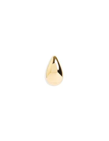 Goldene Tropfen-Ohrringe Mato™ von Rose & Oliver, mit elegantem Design aus glänzenden Goldringen und raffinierter Verarbeitung.